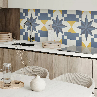 Vinyl wandpaneel Geometrische stervormen