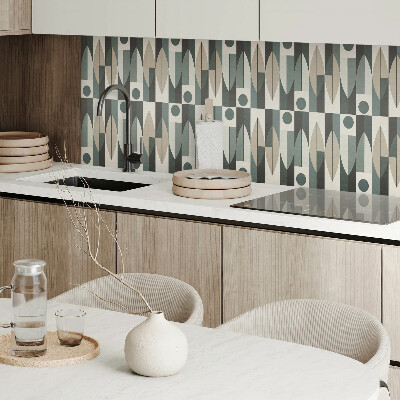 Zelfklevend wandpaneel Modern geometrisch motief