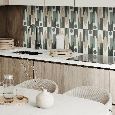 Zelfklevend wandpaneel Modern geometrisch motief