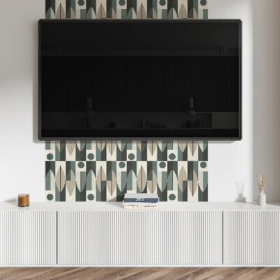 Zelfklevend wandpaneel Modern geometrisch motief