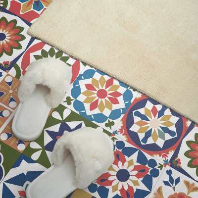 Wandpaneel pvc Mozaïekvierkanten in aantrekkelijke arrangementen