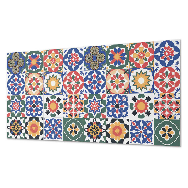 Vinyl wandpaneel Mozaïekarrangementen in rijen