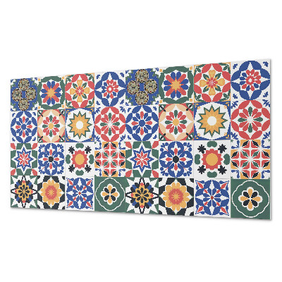 Vinyl wandpaneel Mozaïekarrangementen in rijen