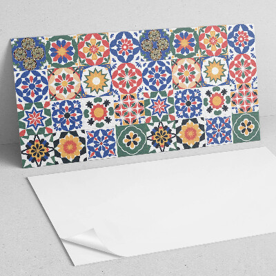 Vinyl wandpaneel Mozaïekarrangementen in rijen