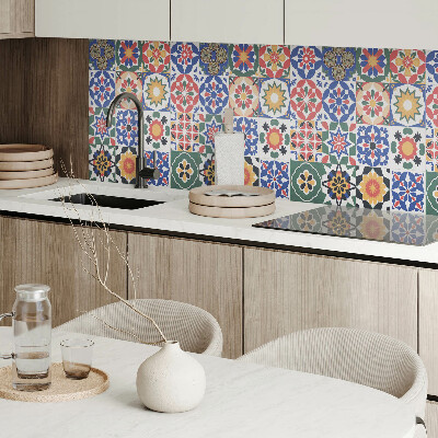 Vinyl wandpaneel Mozaïekarrangementen in rijen