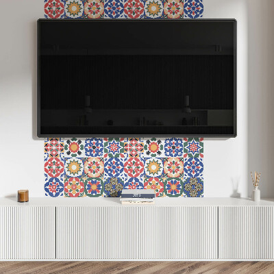 Vinyl wandpaneel Mozaïekarrangementen in rijen