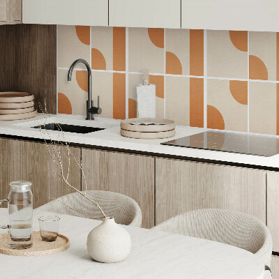 Zelfklevend wandpaneel Abstracte geometrische vormen