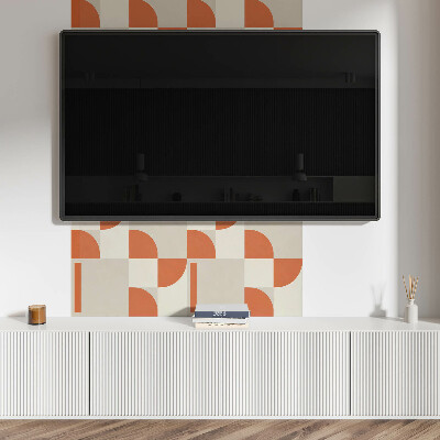 Vinyl wandpaneel Abstracte reeks vormen