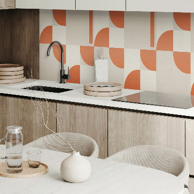 Vinyl wandpaneel Abstracte reeks vormen