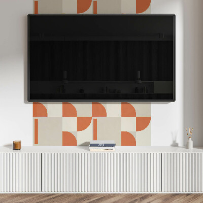 Vinyl wandpaneel Abstracte reeks vormen