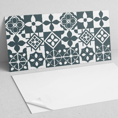 Vinyl wandpaneel Geometrische motieven in tegels