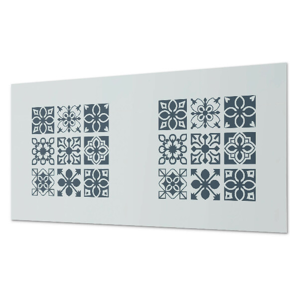 Wandpaneel pvc Geometrische vormen in rechthoeken