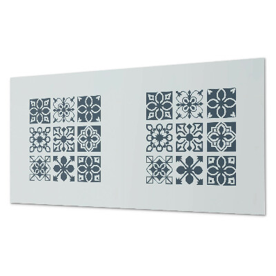 Wandpaneel pvc Geometrische vormen in rechthoeken