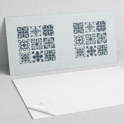 Wandpaneel pvc Geometrische vormen in rechthoeken