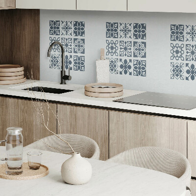 Wandpaneel pvc Geometrische vormen in rechthoeken