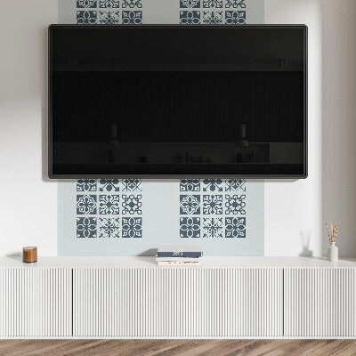 Wandpaneel pvc Geometrische vormen in rechthoeken