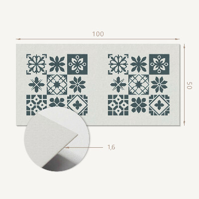 Vinyl wandpaneel Geometrische arrangementen in ontwerp