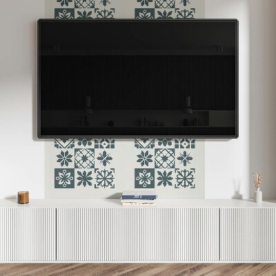 Vinyl wandpaneel Geometrische arrangementen in ontwerp