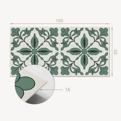 Wandpaneel pvc Stijlvol plantenmotief