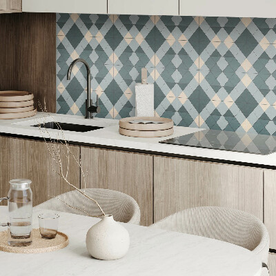 Vinyl wandpaneel Geometrisch ruitpatroon