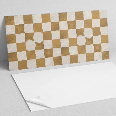 Wandpaneel pvc Modern grafisch dambord