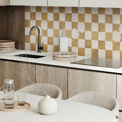 Wandpaneel pvc Modern grafisch dambord