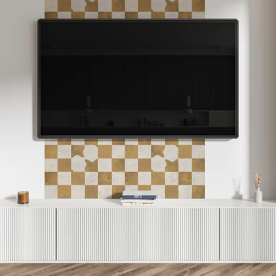 Wandpaneel pvc Modern grafisch dambord