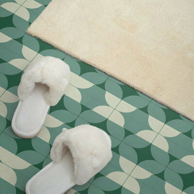 Zelfklevend wandpaneel Golven van geometrische vormen