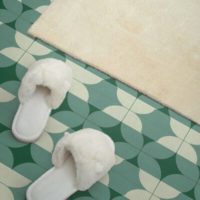 Zelfklevend wandpaneel Golven van geometrische vormen