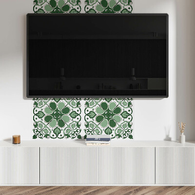 Zelfklevend wandpaneel Plantenmotief met bladeren