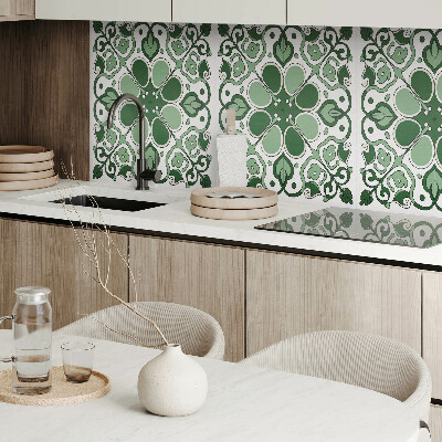 Zelfklevend wandpaneel Plantenmotief met bladeren