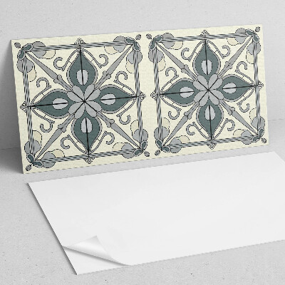 Wandpaneel pvc Bloemenmotief met decoratieve details