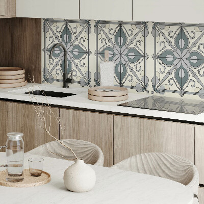 Wandpaneel pvc Bloemenmotief met decoratieve details