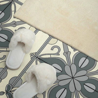 Wandpaneel pvc Bloemenmotief met decoratieve details