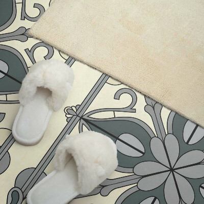 Wandpaneel pvc Bloemenmotief met decoratieve details