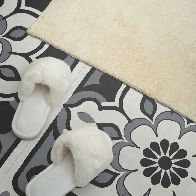 Vinyl wandpaneel Bloemen ornamenteel ontwerp