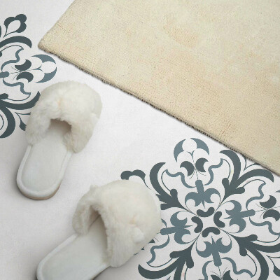 Zelfklevend wandpaneel Bloemmotief in harmonieuze symmetrie