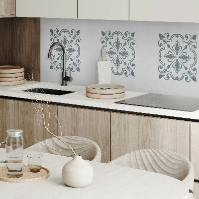 Vinyl wandpaneel Planten sierpatroon