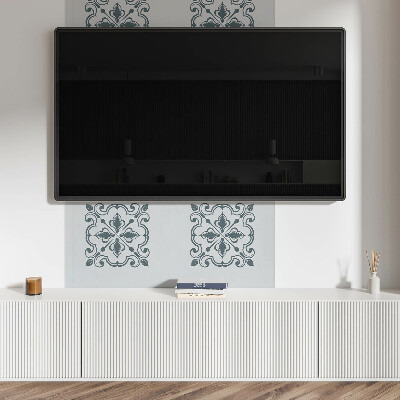 Vinyl wandpaneel Planten sierpatroon