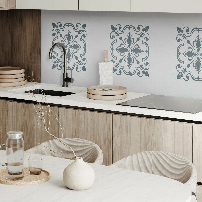 Vinyl wandpaneel Planten sierpatroon