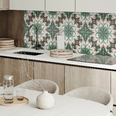 Zelfklevend wandpaneel Elegant plantenmotief