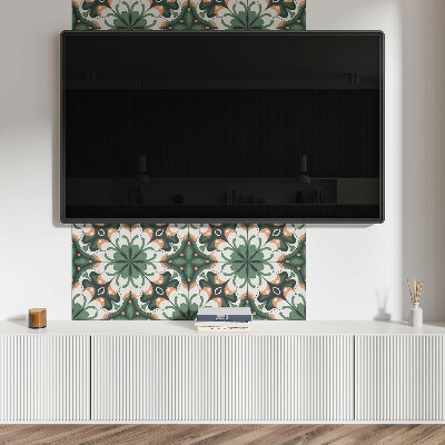 Zelfklevend wandpaneel Elegant plantenmotief