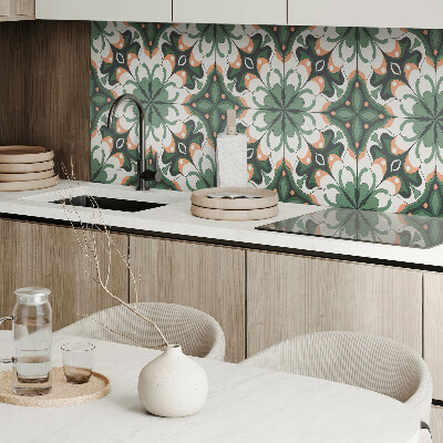 Zelfklevend wandpaneel Elegant plantenmotief