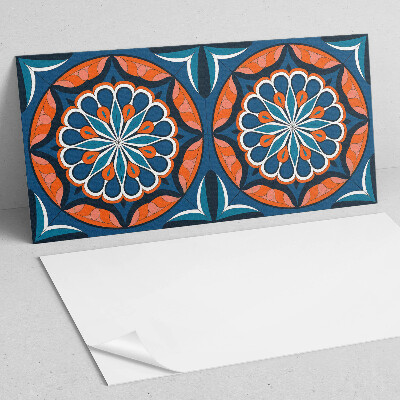 Wandpaneel pvc Mandala met een bladpatroon