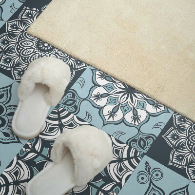 Vinyl wandpaneel Geruite mandala patronen