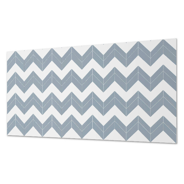 Zelfklevend wandpaneel Zigzag gestreept ontwerp