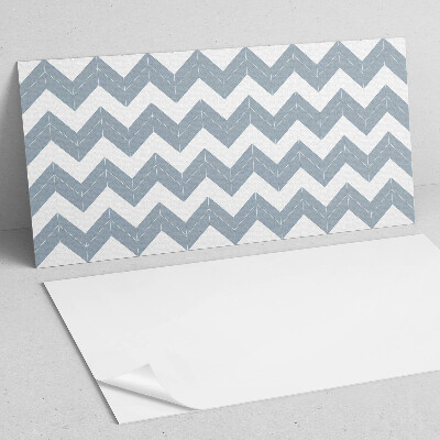 Zelfklevend wandpaneel Zigzag gestreept ontwerp