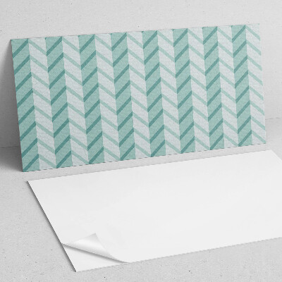 Vinyl wandpaneel Zigzag gestreept motief