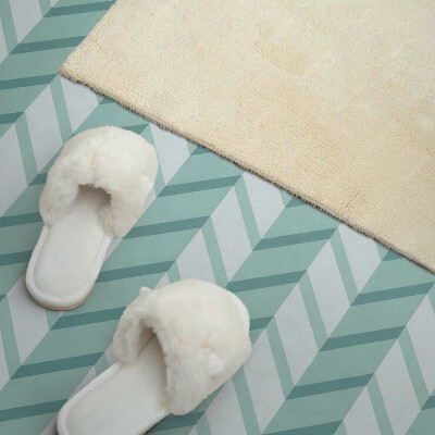 Vinyl wandpaneel Zigzag gestreept motief