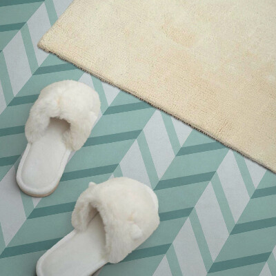 Vinyl wandpaneel Zigzag gestreept motief